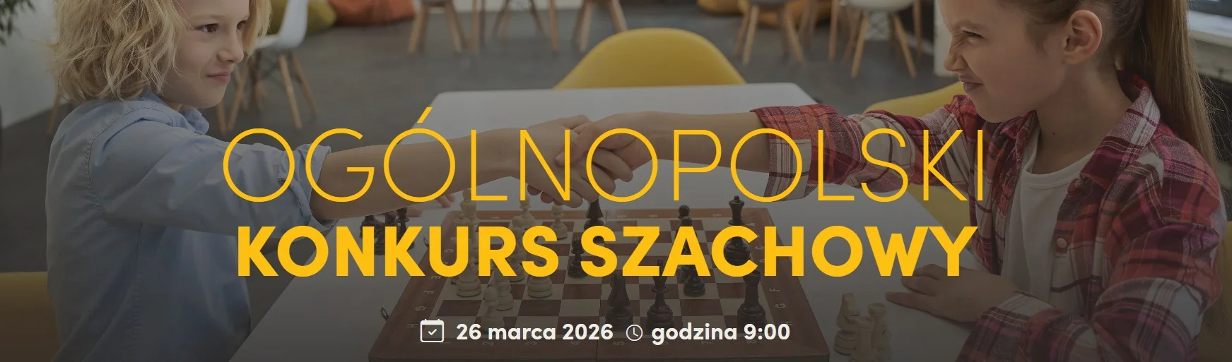 Ogólnopolski konkurs szachowy w naszej Szkole